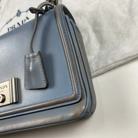 Prada Aged Lock Bag - Picture 9 of 15